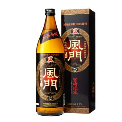 風門 黒麹 25度 900ml 焼酎